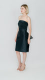 Silk Strapless Dress