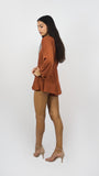 Rusted Flowing Playsuit