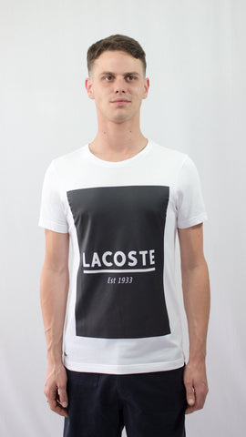 White Lacoste T-Shirt