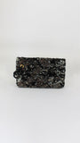 Rococo Porchette Clutch in Black & Gold