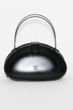 Black Leather Tote Bag