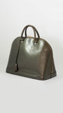 Alma Bag in Vert Bronze Vernis