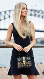 Sylvie Animal Studs Leather Mini Bag