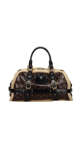 Limited Edition Monogram Shearling Thunder Bag